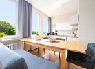 Dining area with kitchenette