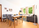 Living room with dining area